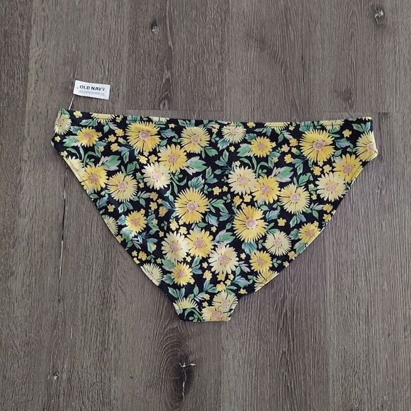 New Old Navy Sunflower Bikini Bottoms Size 3X - Picture 2 of 5